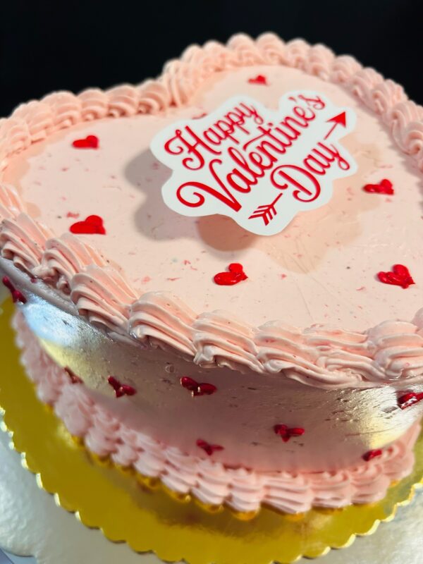 Pink Heart CAKE (For Special Occasions - 12 people ) - Image 2